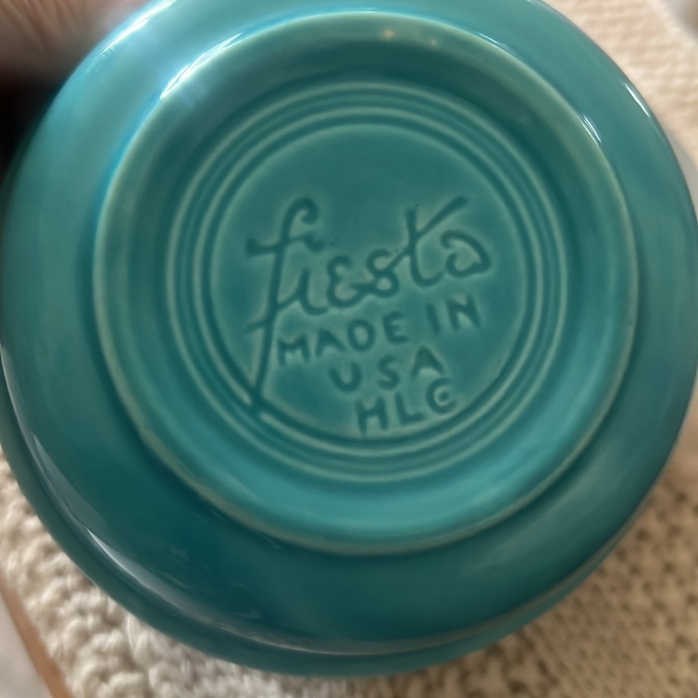 Rare Fiesta Ware Vintage Mini Bowl Trio - Picture 3 of 16